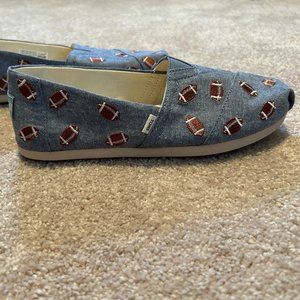 TOMS Alpargata Football Shoes- Size 6.5